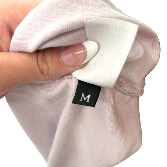 Barry's "What, Like It's Hard?" Graphic Muscle Tank Top Lilac Purple Size Medium - Picture 5 of 6